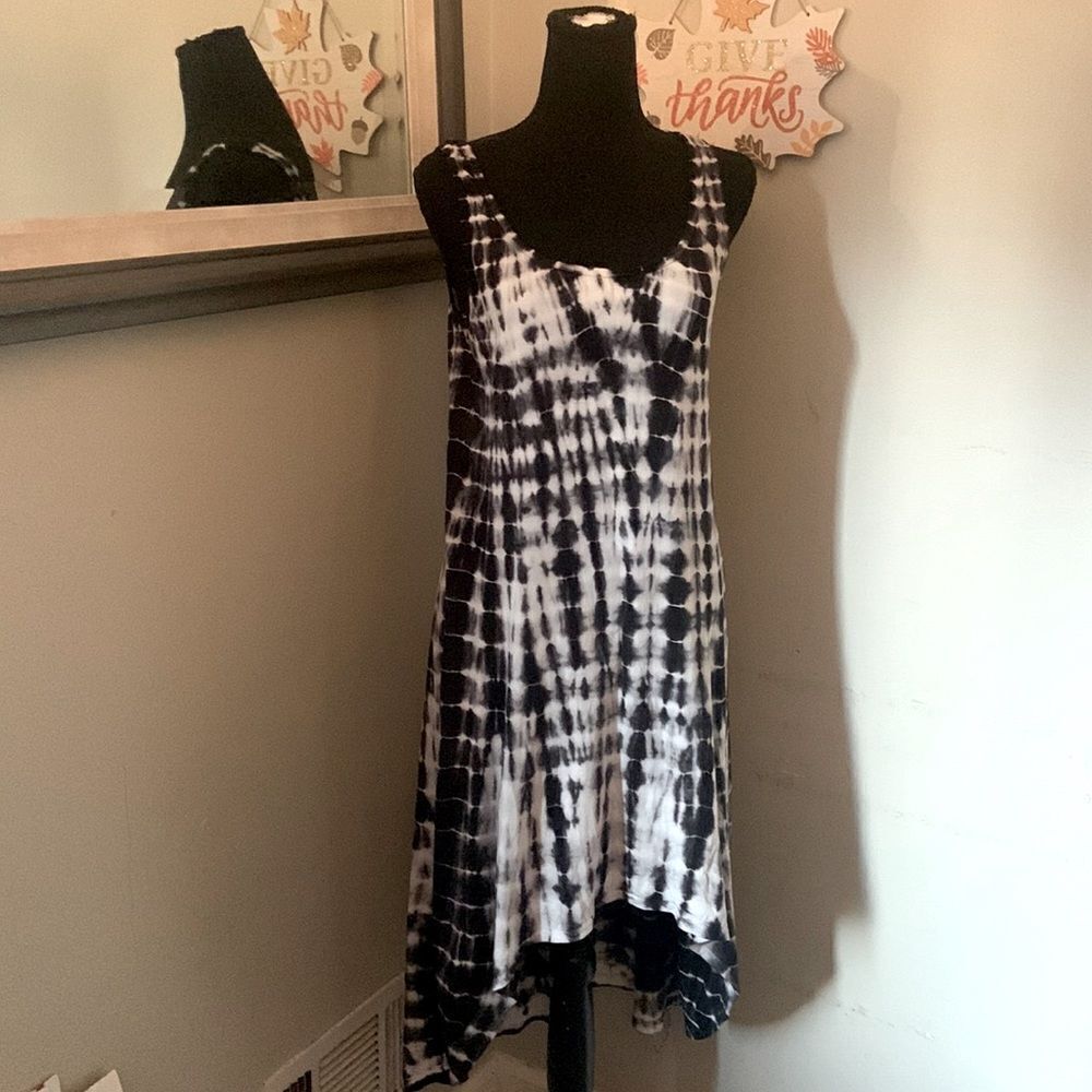 Marc New York tye dye hi low dress size L preloved ❤️GUC